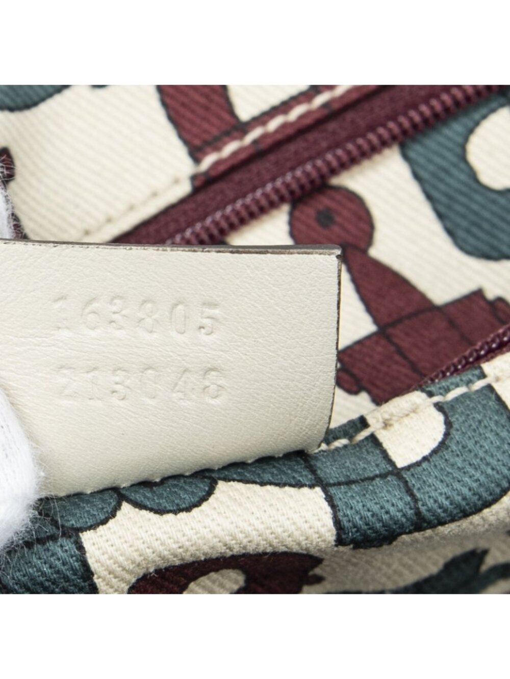 Gucci Princi Tote Ivory Guccissima - Picture 10 of 10